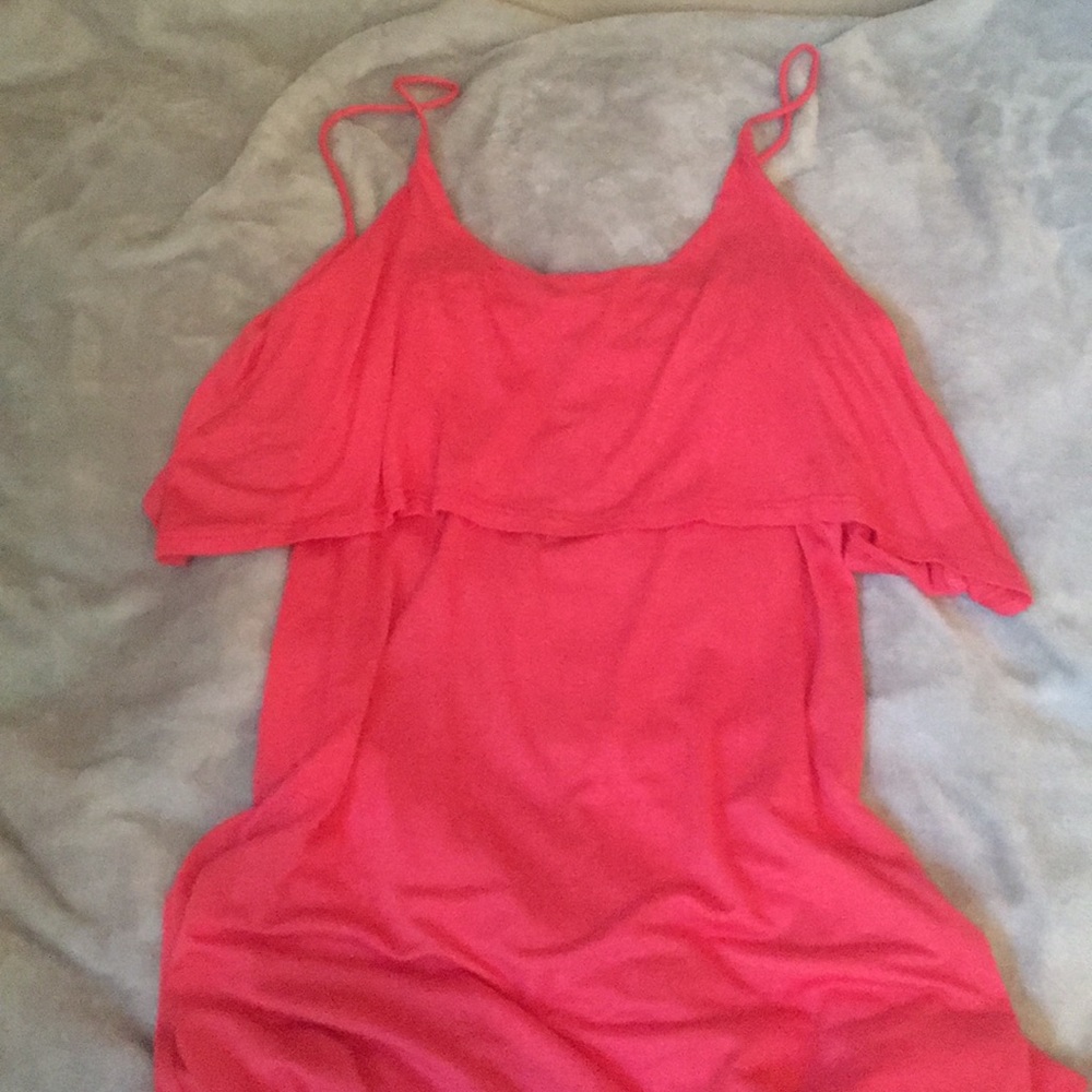 Coral Maxi Dress